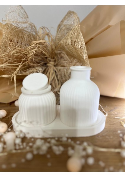 3'lü Dekoratif Döküm Set