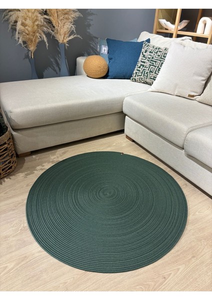 Jüt Yuvarlak Hasır Görünümlü Klasik Halı Kilim modelleri