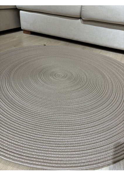 Jüt Yuvarlak Hasır Görünümlü Klasik Halı Kilim fiyatları