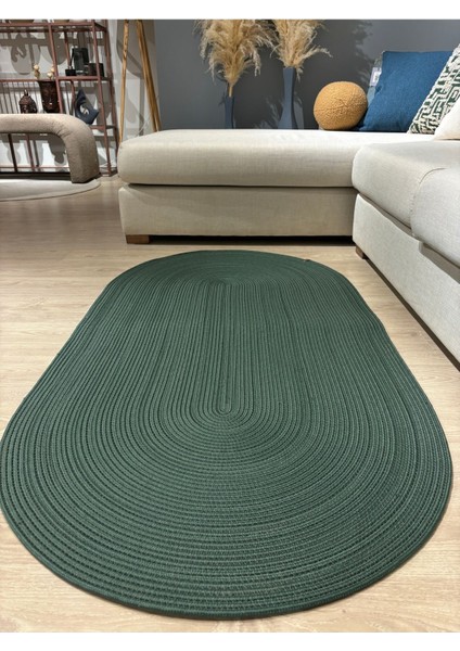 Galileo Oval Jüt Yuvarlak Hasır Görünümlü Klasik Halı Kilim fiyatları