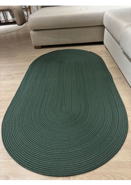 Galileo Oval Jüt Yuvarlak Hasır Görünümlü Klasik Halı Kilim modelleri