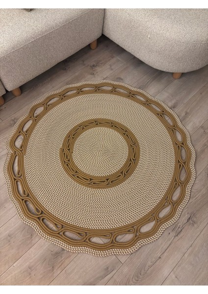 Sarmaşık Model Hasır Görünümlü Jüt Kilim Paspas Halı fırsatları