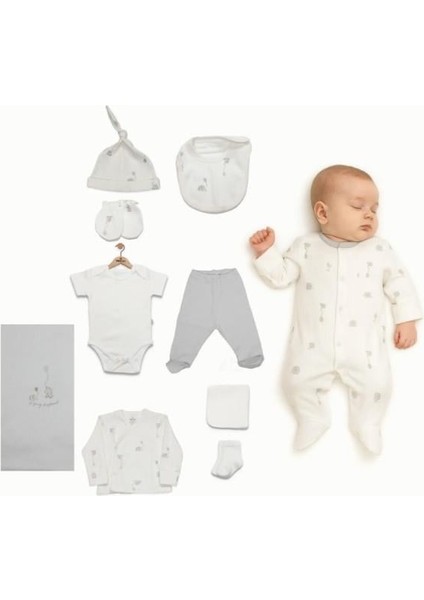 Hastane Çıkışı 10LU Flying Elephant Ekru - Gri