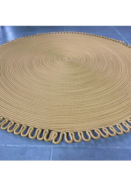 Salyangoz Aisharose Hasır Yuvarlak Dekoratif Jüt modelleri