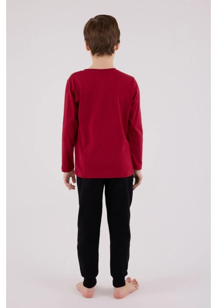 Uzun Kol Erkek Çocuk Pijama Takım 2203 indirimleri