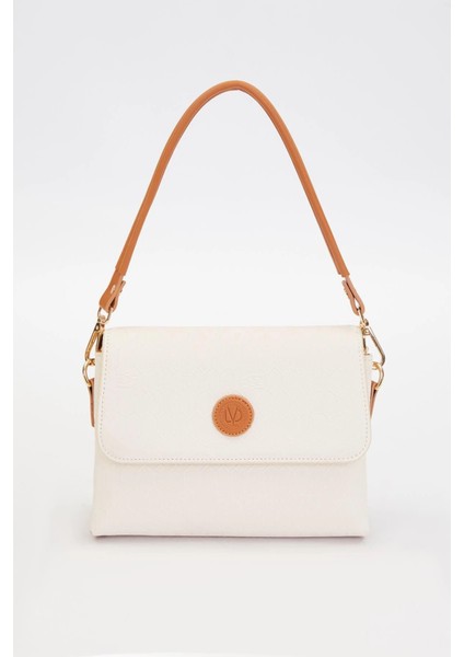 Krem Kadın Omuz Çantası 930517 Çanta modelleri