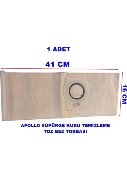 Apollo Hs Tekrar Kullanılabilir Bez Torba Orjinal