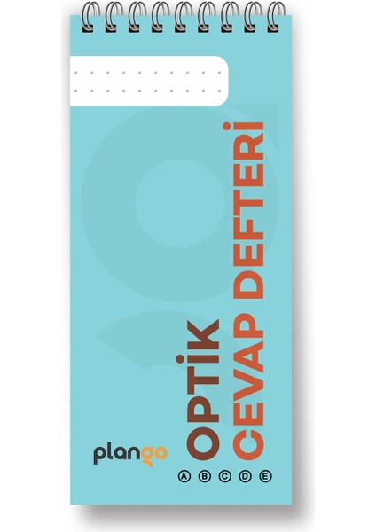 Optik Cevap Defteri Turkuaz (2 Adet - 100 Sayfa) Sınava Hazırlık Optik Form Defteri - Plango fiyatları