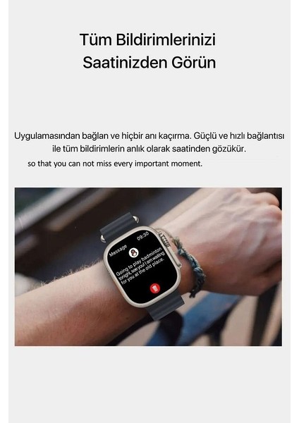 Hx Ultra 2 Suit Max Akıllı Saat | Bluetooth Kulaklık ve 7 Kordon Hediyeli Avantajlı SMARTW4TCH indirimleri