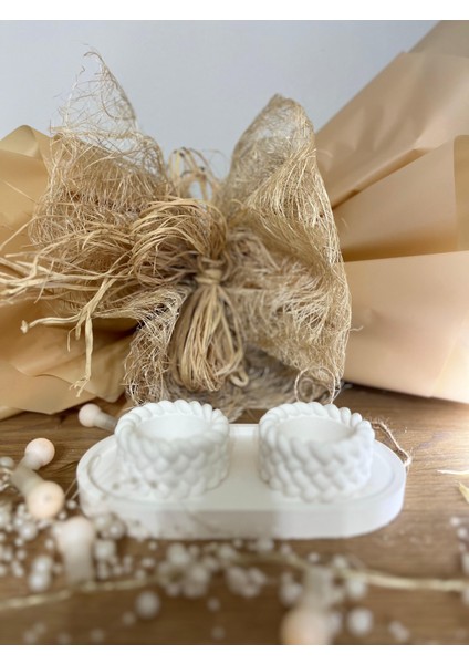 3'lü Dekoratif Döküm Set