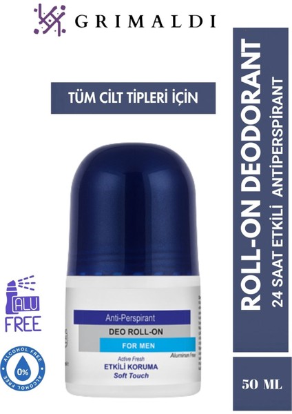 Grımaldı -Anti-Perspirant - Alüminyum Içermez – Kalıcı Ferahlık