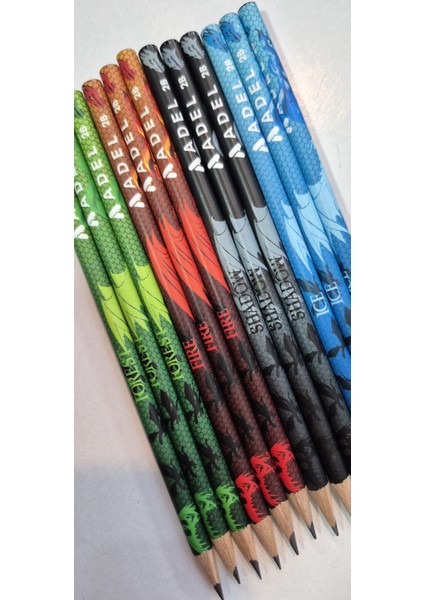 Ejderhalar Modeli 12 Adet Kurşun Kalem 2b indirimleri