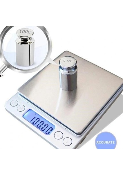 Buffer® Elektronik 3 kg Kapasiteli Dijital Hassas Kantar Mutfak Tartısı Terazi fırsatları