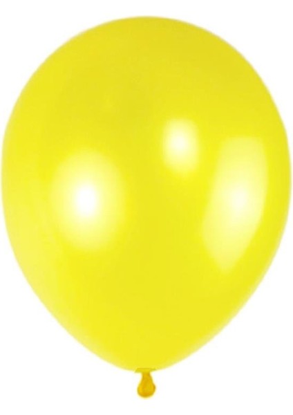 Sarı Metalik Balon 100'LÜ 12"