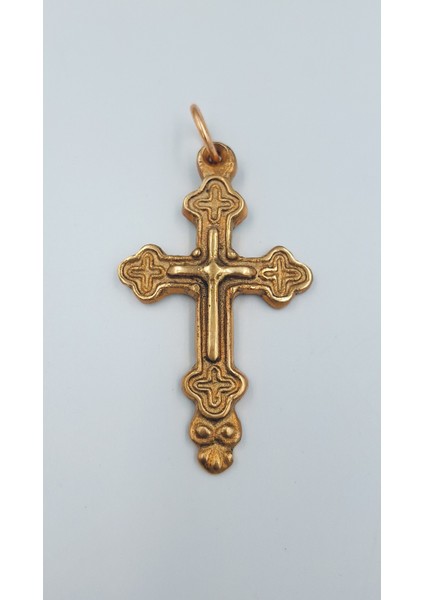 Pirinç Döküm Haç (7,5 Cm) fırsatları