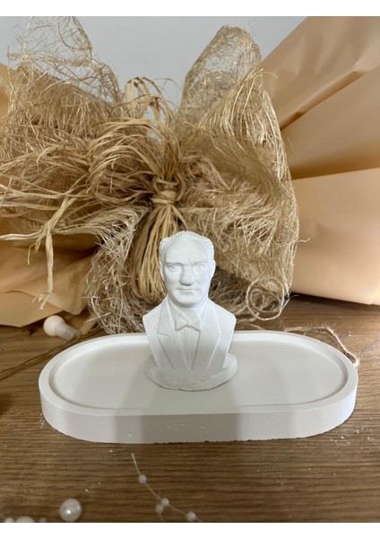 2'li Atatürk Dekoratif Döküm Set