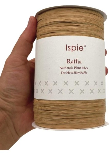 Ispie Rafya 187A Kraft-Hasır Renk