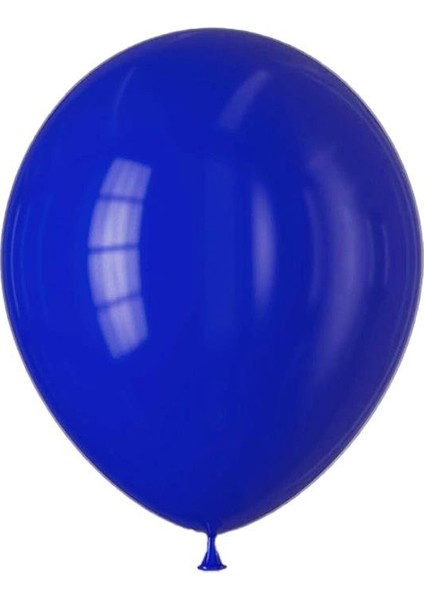 Koyu Mavi Balon Parti Balonu 12 Inc 10'lu