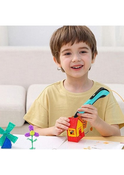 3D Pen Üç Boyutlu Yazıcı Kalem Printer 3 Renk Filament 3D Çizim Kalemi Çizim 3D Yazıcı indirimleri