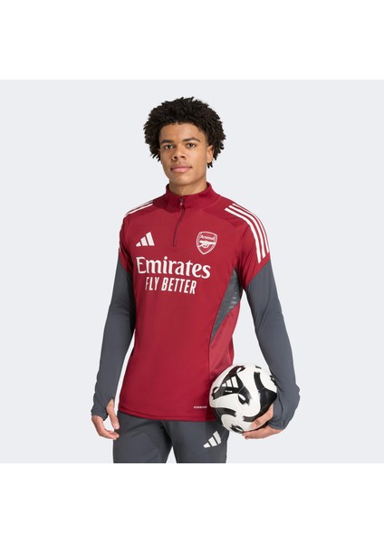 Arsenal Tiro 25 Competition Training Erkek Bordo Futbol Eşofman Üstü.-