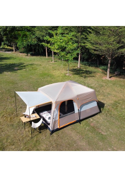 - Medium Kamp Çadırı 1 Oda + 1 Salon - 10 Kişilik - Bej fiyatları