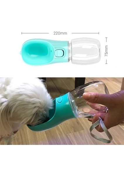 Buffer® Taşınabilir Evcil Hayvan Suluğu Seyahat Kabı Kilitlenebilen Su Sızdırmaz Kap 350 ml indirimleri