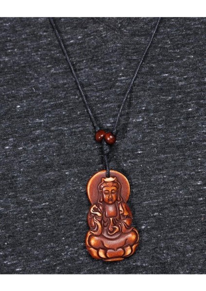 K7 Buddha Figür Ayarlanabilir Ipli Içsel Denge Kolye modelleri