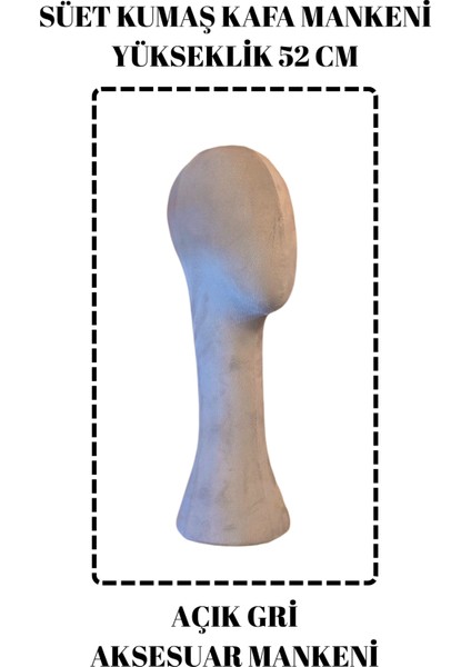 Süet Kumaş Uzun Kafa Mankeni Peruk Mankeni fırsatları
