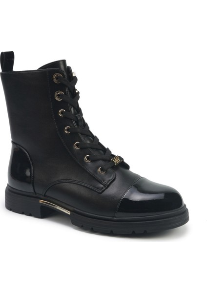 POSAN 5PR Siyah Kadın Biker Bot