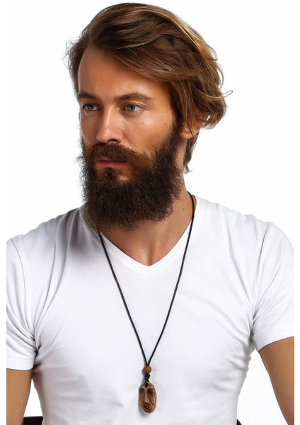 Aztek Tlazolteot Totem Natural Kolye fiyatları