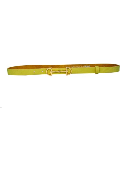 %100 Hakiki Yumuşak Nubuk Deri, 2 cm Fıstık Yeşili Kadın Kemeri; Elbise, Pantolon Kemeri D&dgold indirimleri