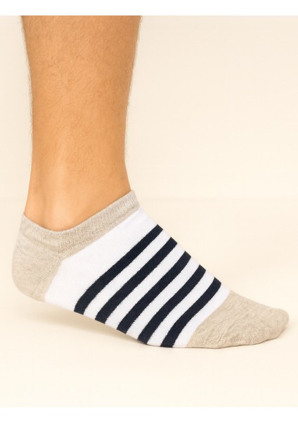 Plus Scorpion Erkek Pamuklu Sneaker Çorap 3’lü Paket – 40-44 Numara