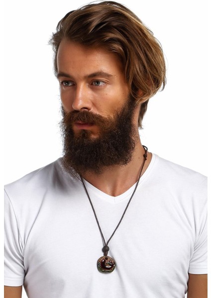 Aztek Mixcoatl Simge Natural Kolye fiyatları