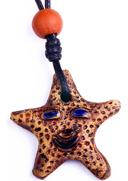 Aztek Yacatecuhtli Natural Kolye