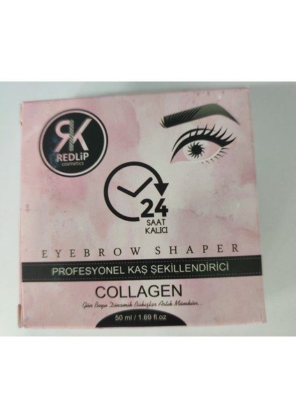 Redlıp Eyebrow Shaper Profesyonel Kaş Şekillendirici Collegene 50 ml