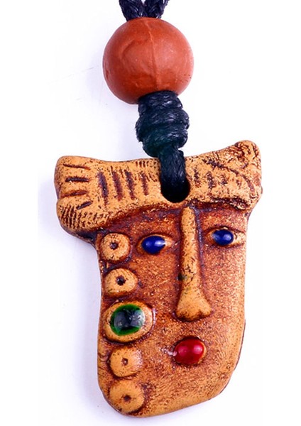 Aztek Itzpapalot Totem Organki Kolye