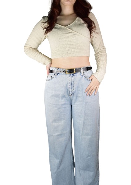 %100 Hakiki Deri 2'li Set Gold Renk Tokalı 2 cm Kadın Kemeri Siyah, Kahve Her Kıyafete Uyar _y.dik fiyatları