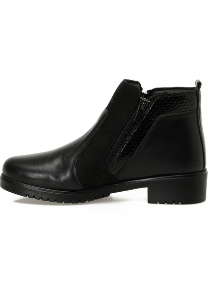 105308.Z5PR Siyah Kadın Topuklu Bot modelleri