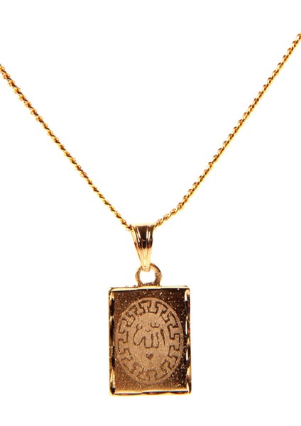 Arapça Allah Yazılı Kolye