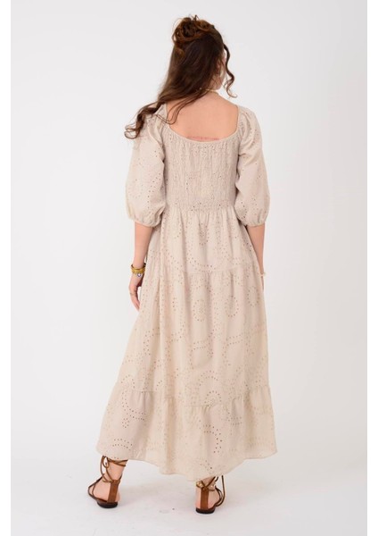 Madonna Yaka Fistolu Elbise fırsatları