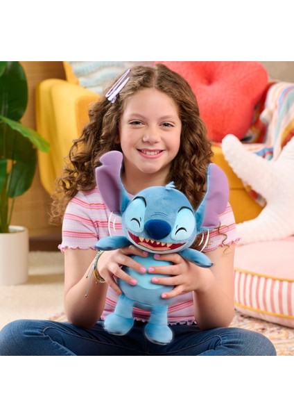 TTC35000 Stitch Kıkırdayan Peluş modelleri