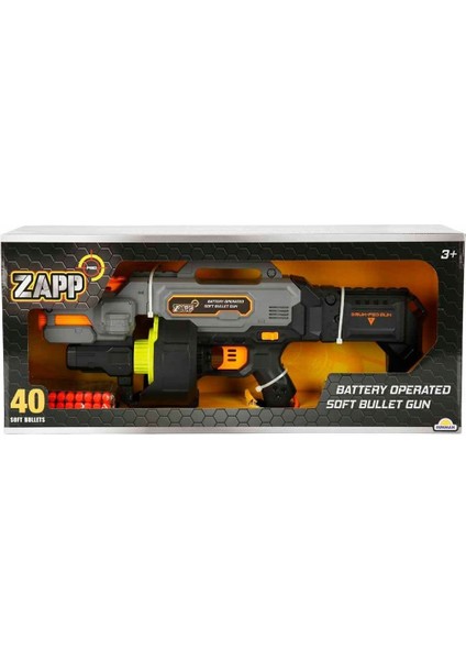 4574 Zapp Toys 40 Mermili Sünger Dart Atan Silah 57 cm