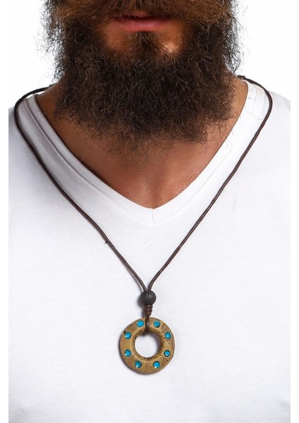 Aztek Ueuecoyotl Simge Natural Kolye modelleri