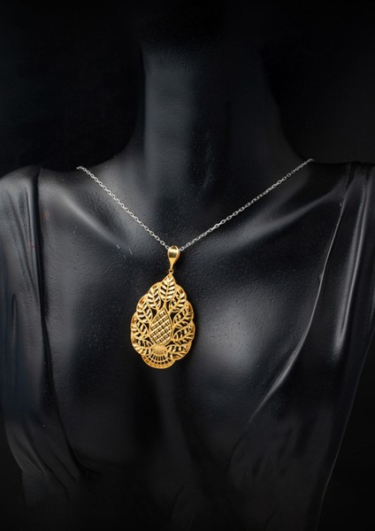 Yaprak Tasarım 22 Ayar Altın Kolye Ucu fiyatları