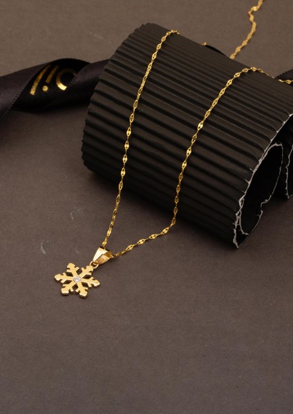 14 Ayar Altın Kartanesi Kolye modelleri