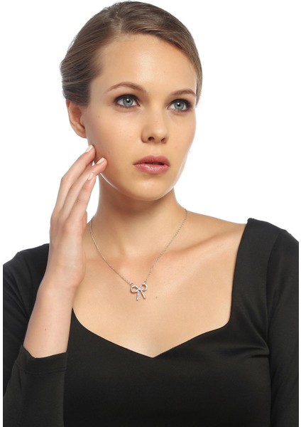 Zirkon Taşlı Sonsuzluk Fiyonk Kolye fiyatları