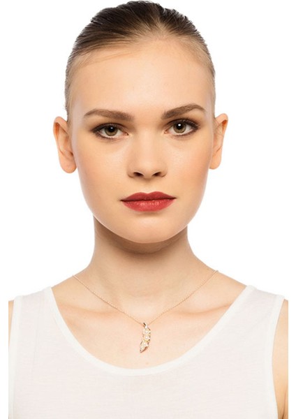 Inci Bezelye Kabuğu Görünümlü Altın Renkli Kolye fiyatları