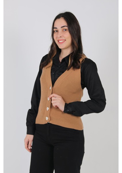 1551 Düğmeli Omuz Açık Süveter fiyatları