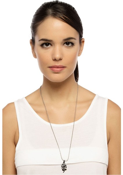 Zirkon Taşlı Çiçek Kolye fiyatları