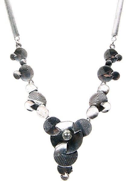 Nilüfer Yaprağı Motif Kolye